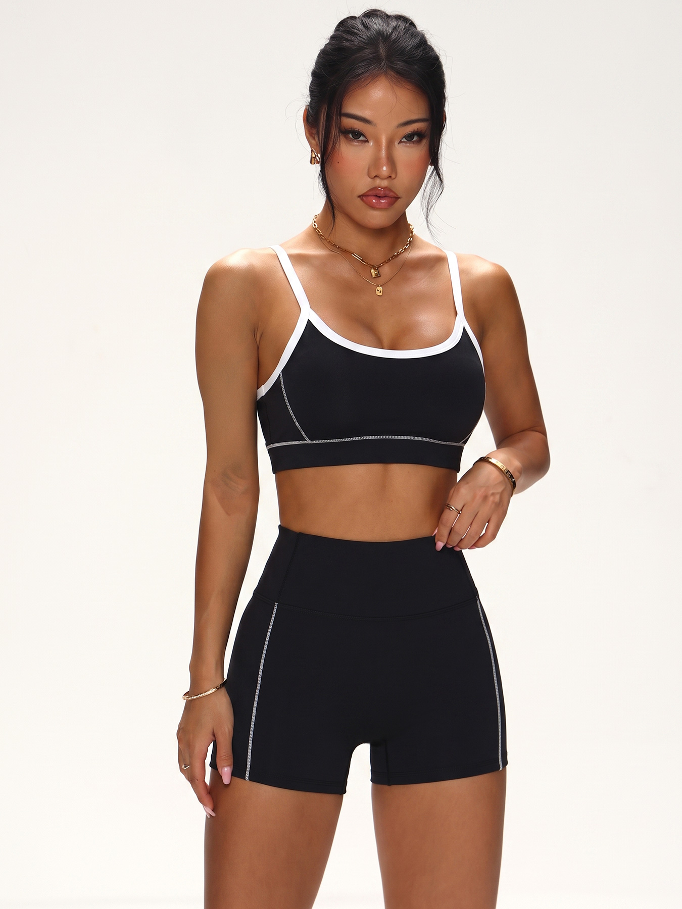 Set Sportivo Senza Cuciture co - Plunge Bra Push Up recensione e prezzo
